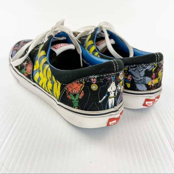 Vans Off the Wall Marvel X-Men Comics Skateboard Sneakers Shoes - Picture 3 of 10